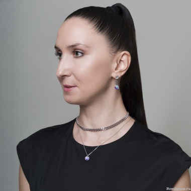 Колье Fiore Luna, AB, B2402SW-N01.25 BW/S